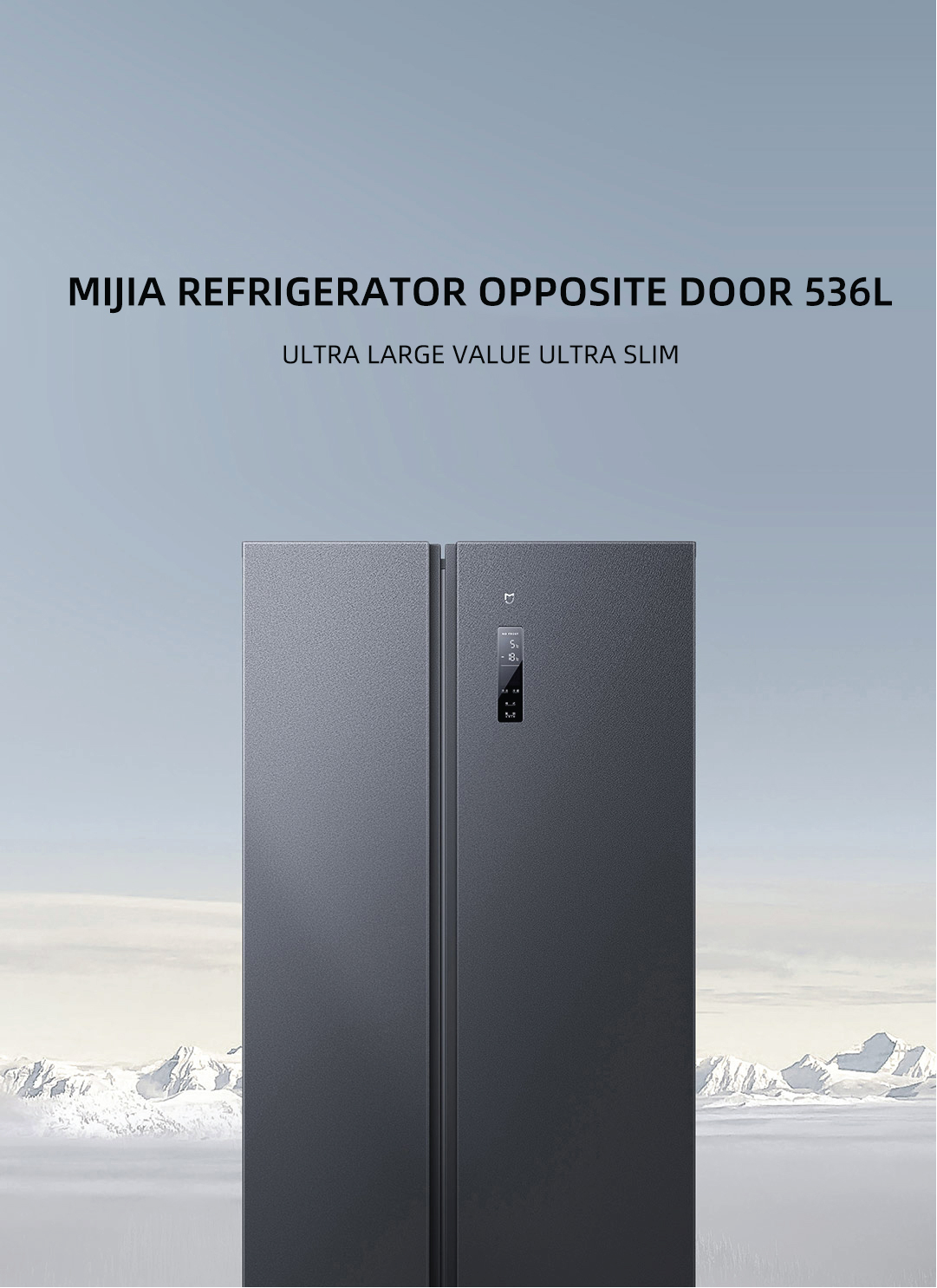 [Chỉ Giao Bên Ngoài Quá Cồng Kềnh ] Tủ Lạnh Xiaomi Mijia 536L – 20 Ngăn Chứa, Làm Lạnh Nhanh, Siêu Tiết Kiệm Điện 0,96kWh/24h, Kết Nối App Mihome - Hàng Nhập Khẩu