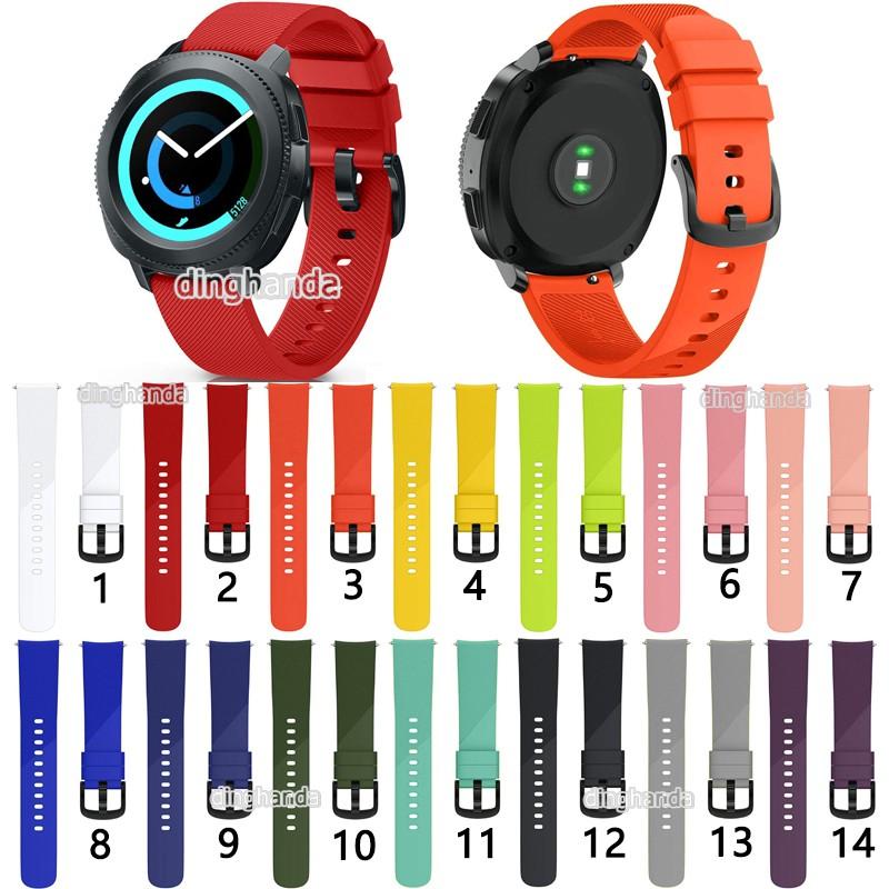 Dây đeo silicon thay thế thời trang và bền cho đồng hồ thông minh Samsung Gear Sport S4