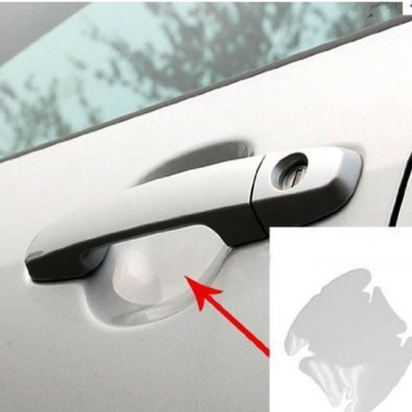 Bộ miếng dán chống xước tay cửa xe ô tô 206239