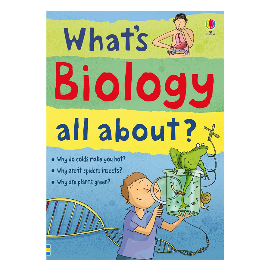 Usborne What's Biology all about?