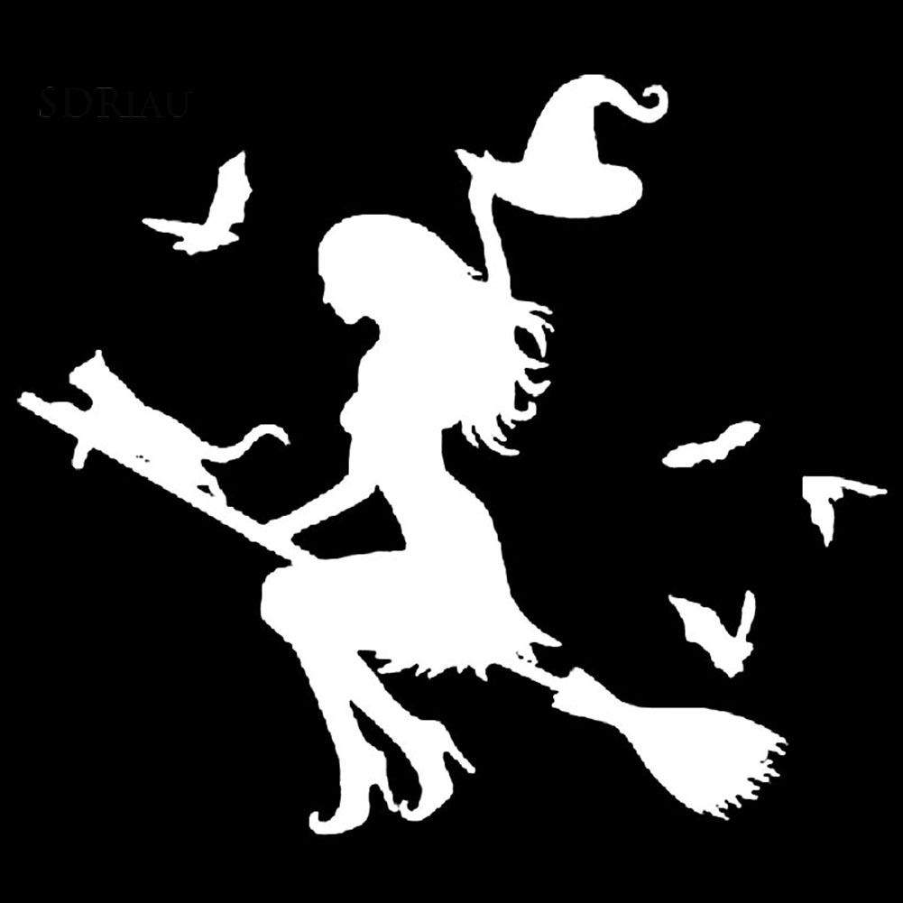 Đề Can Dán Trang Trí Xe Ô Tô Phong Cách Halloween Độc Đáo