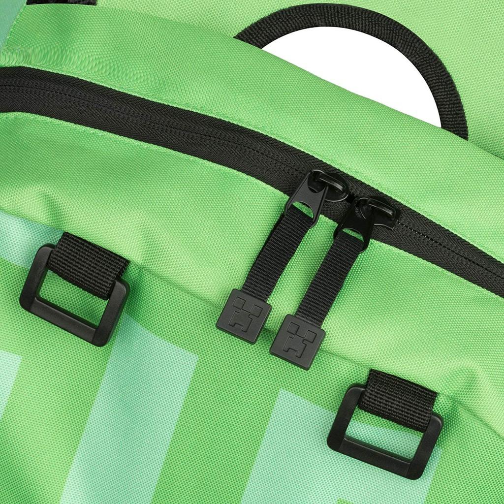 Balo Minecraft creeper backpack chính hãng