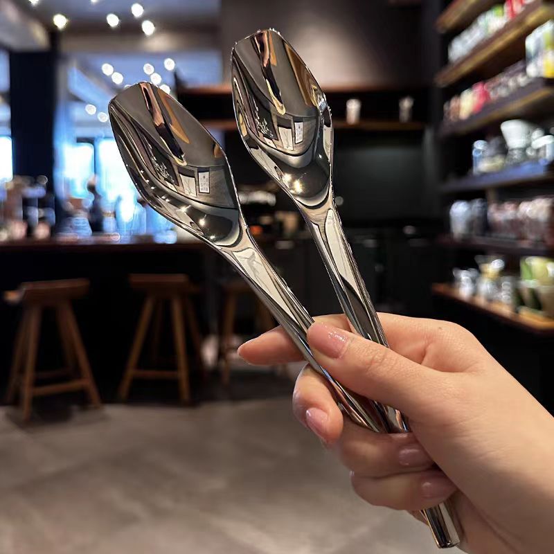Combo 2 muỗng thìa Inox 304 không gỉ siêu dày dùng để ăn cơm, mỳ, phở, súp, sáng bóng sang trọng