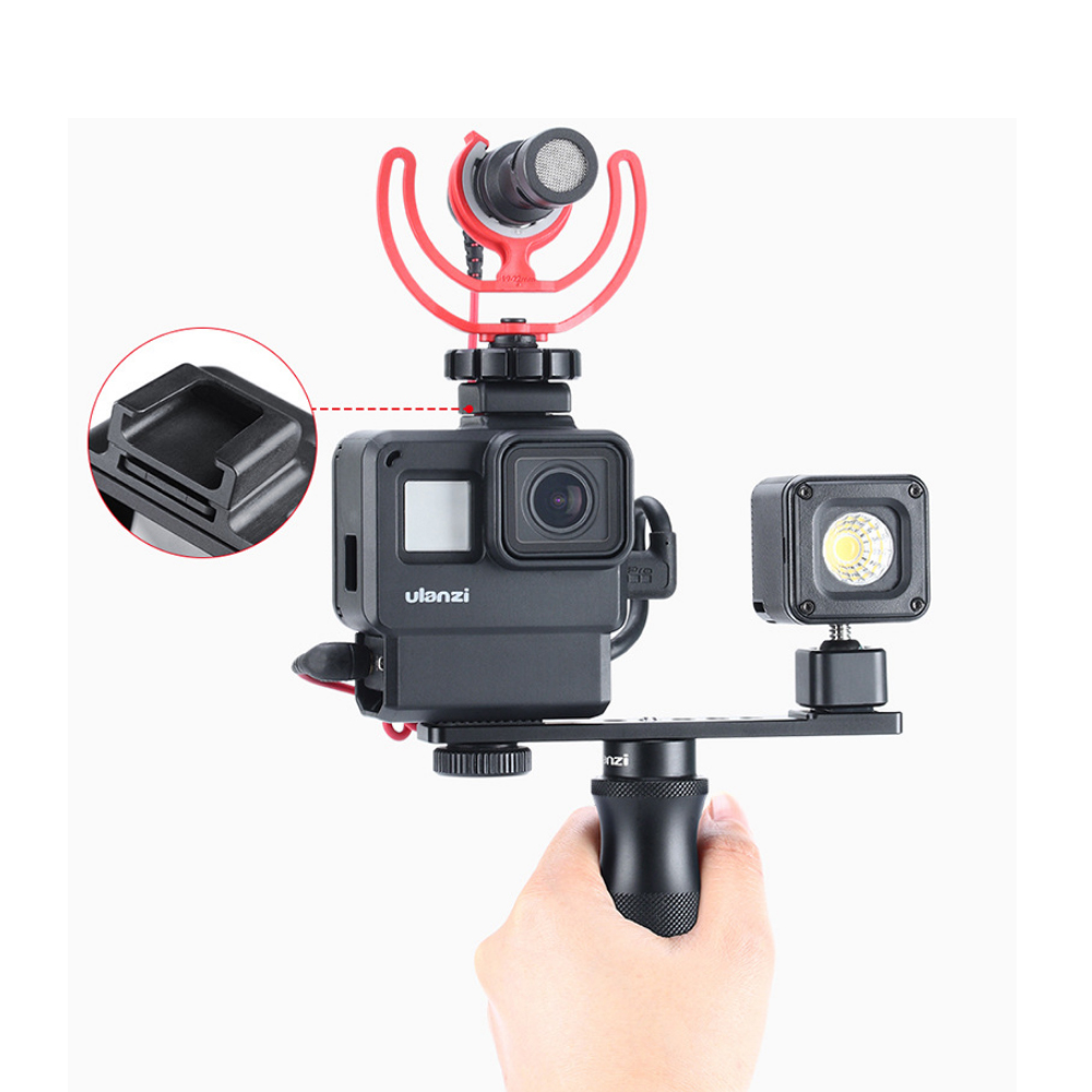 Phụ Kiện GoPro, hỗ trợ quay phim GoPro Mount FUEC3 với nhiều cải tiến cực kì vượt trội - Hàng chính hãng