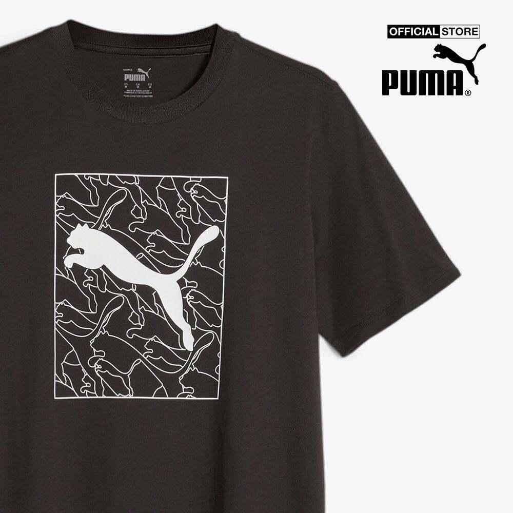 PUMA - Áo thun nam cổ tròn tay ngắn GRAPHICS 677184-0