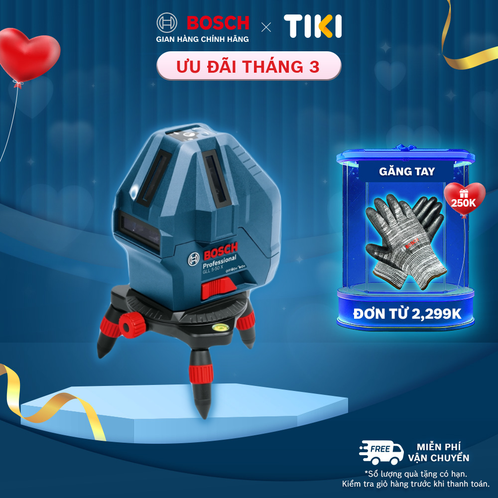 Máy Cân Mực Bosch GLL 5-50 X