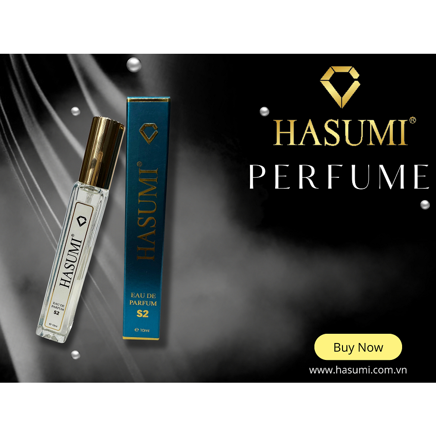 Nước Hoa Hasumi Eau De Parfum S2 - Mùi Hương Unisex Sang Trọng 10ml