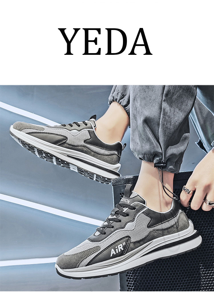 Giày thể thao nam, giày thời trang nam dẹt thoáng khí phong cách Hàn Quốc mã D75