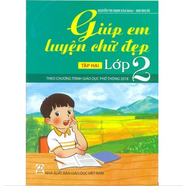 Sách - Combo Giúp em luyện chữ đẹp lớp 2 - Theo chương trình giáo dục phổ thông 2018