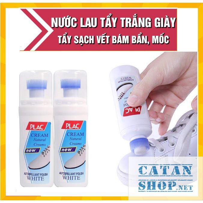 Nước Lau Giày PLAC đa năng 100ml ️️ nước tẩy trắng giày Thần thánh dễ sử dụng GD265-NLGIAY