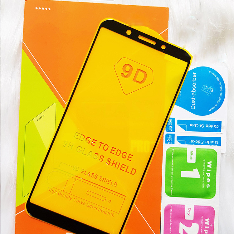 Kính Cường lực 9D Dành Cho OPPO A83 Full Keo Màn Hình - Màu Đen