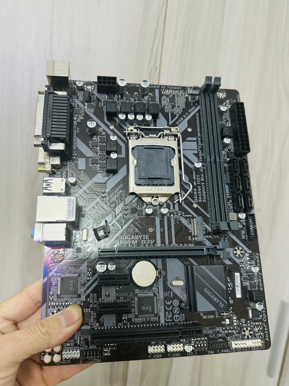 Bo Mạch Chủ (Mainboard) GIGABYTE B360M D3V (HÀNG CHÍNH HÃNG)