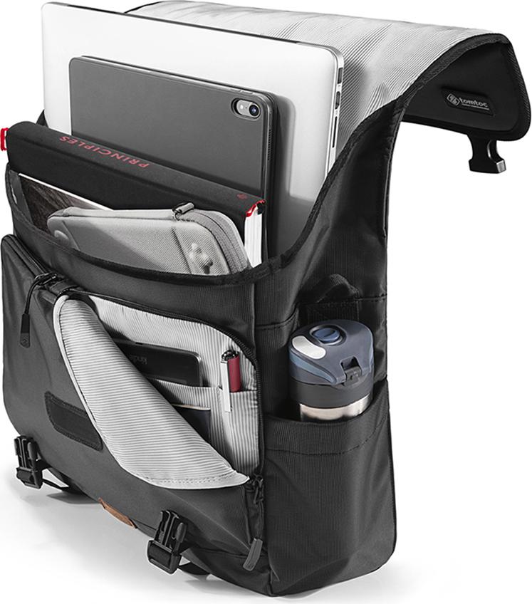 Túi đeo chéo Tomtoc A47 phong cách Messenger cho Ipad-Macbook, Laptop 13-15''