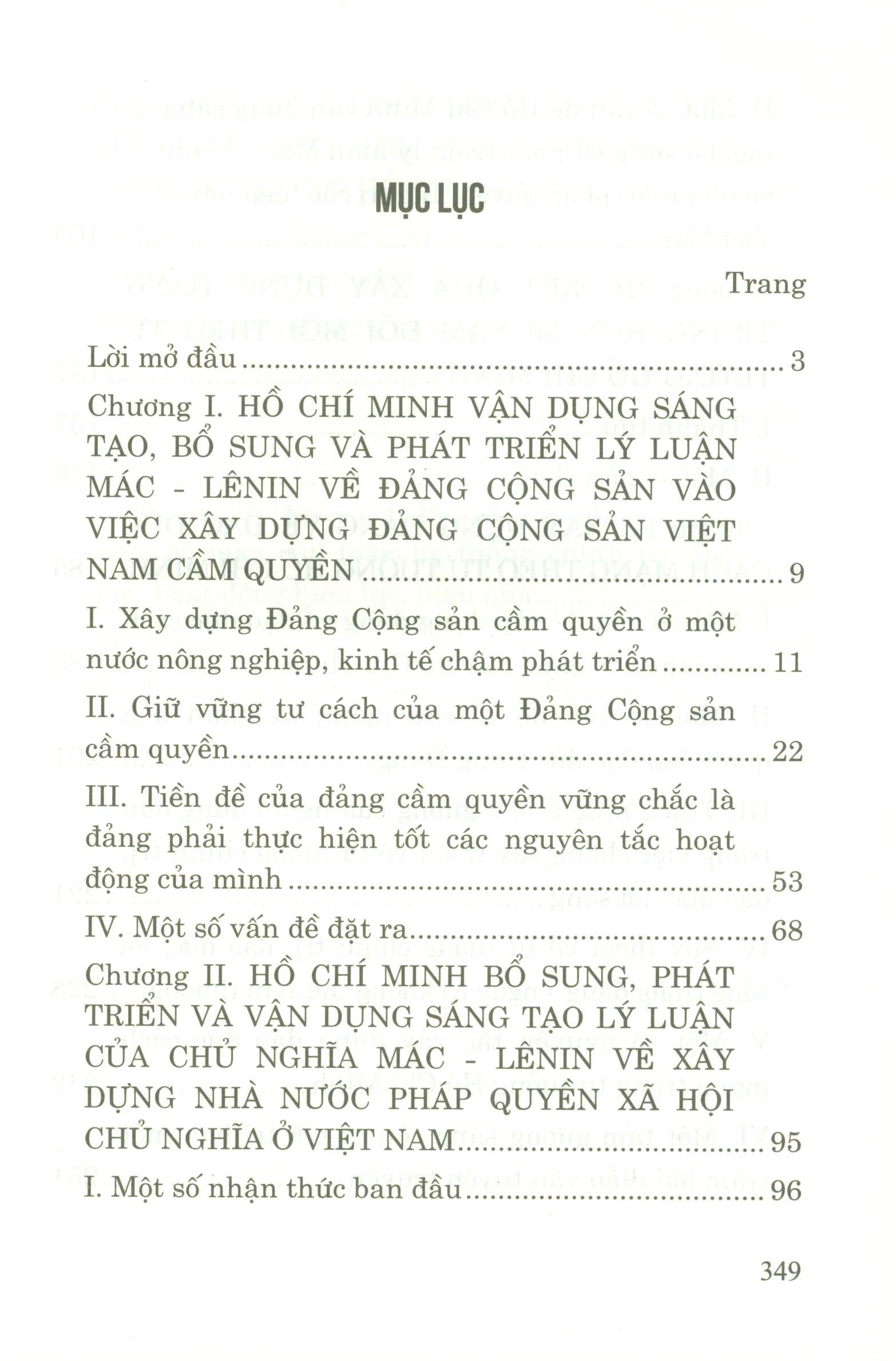 Một Số Vấn Đề Về Xây Dựng Đảng Theo Tư Tưởng Hồ Chí Minh