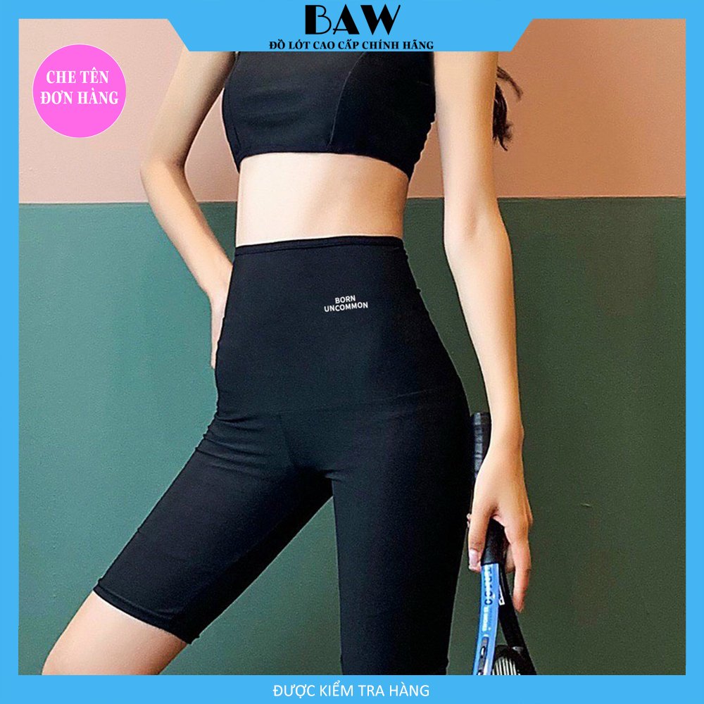 Quần Sinh Nhiệt, Quần Đổ Mồ Hôi, Giảm Mỡ Bụng Cho Nữ, Tự Tin Khoe Vòng 2 Thương Hiêu Baw DTD1