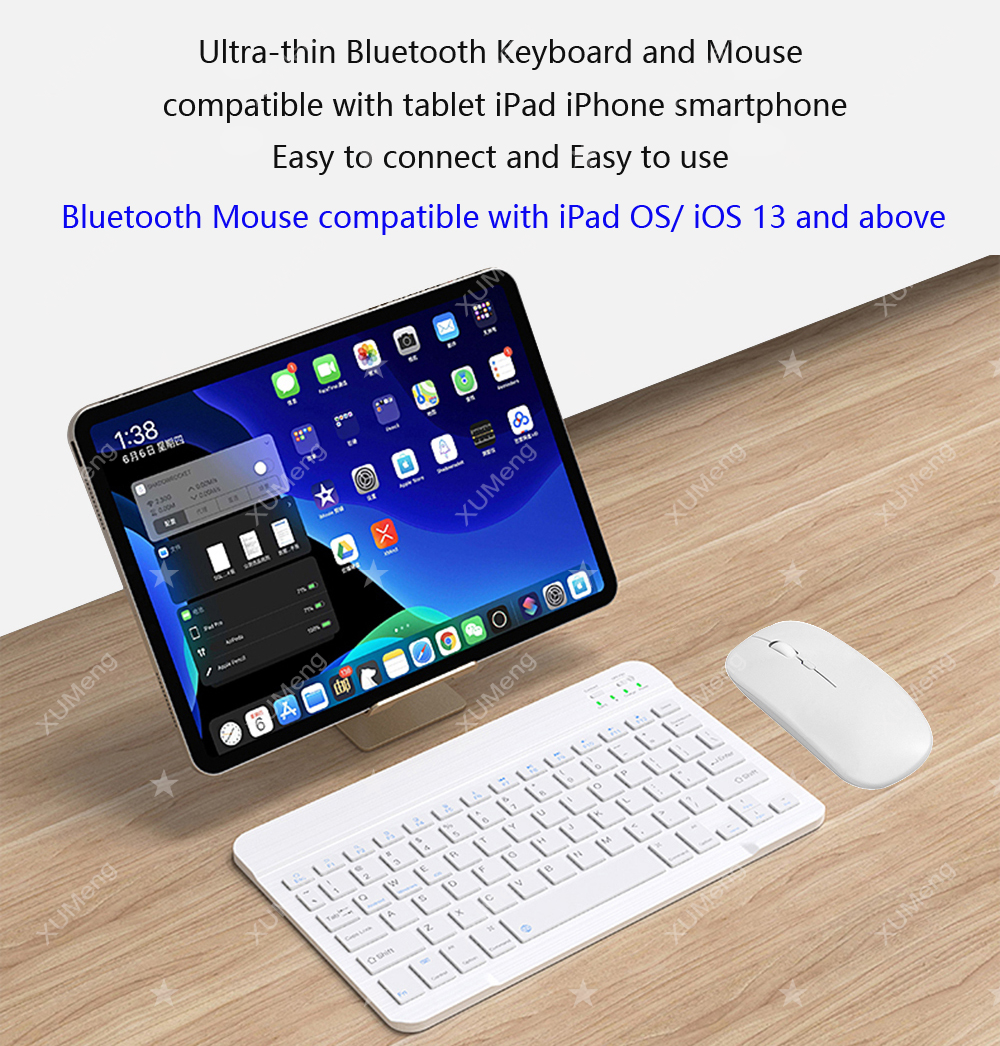 Bàn Phím Mini Không Dây Bàn Phím Bluetooth Cho Điện Thoại Ipad Máy Tính Bảng Nga Spainish Bàn Phím Cho Android Ios Huawei Samsung Xiaomi