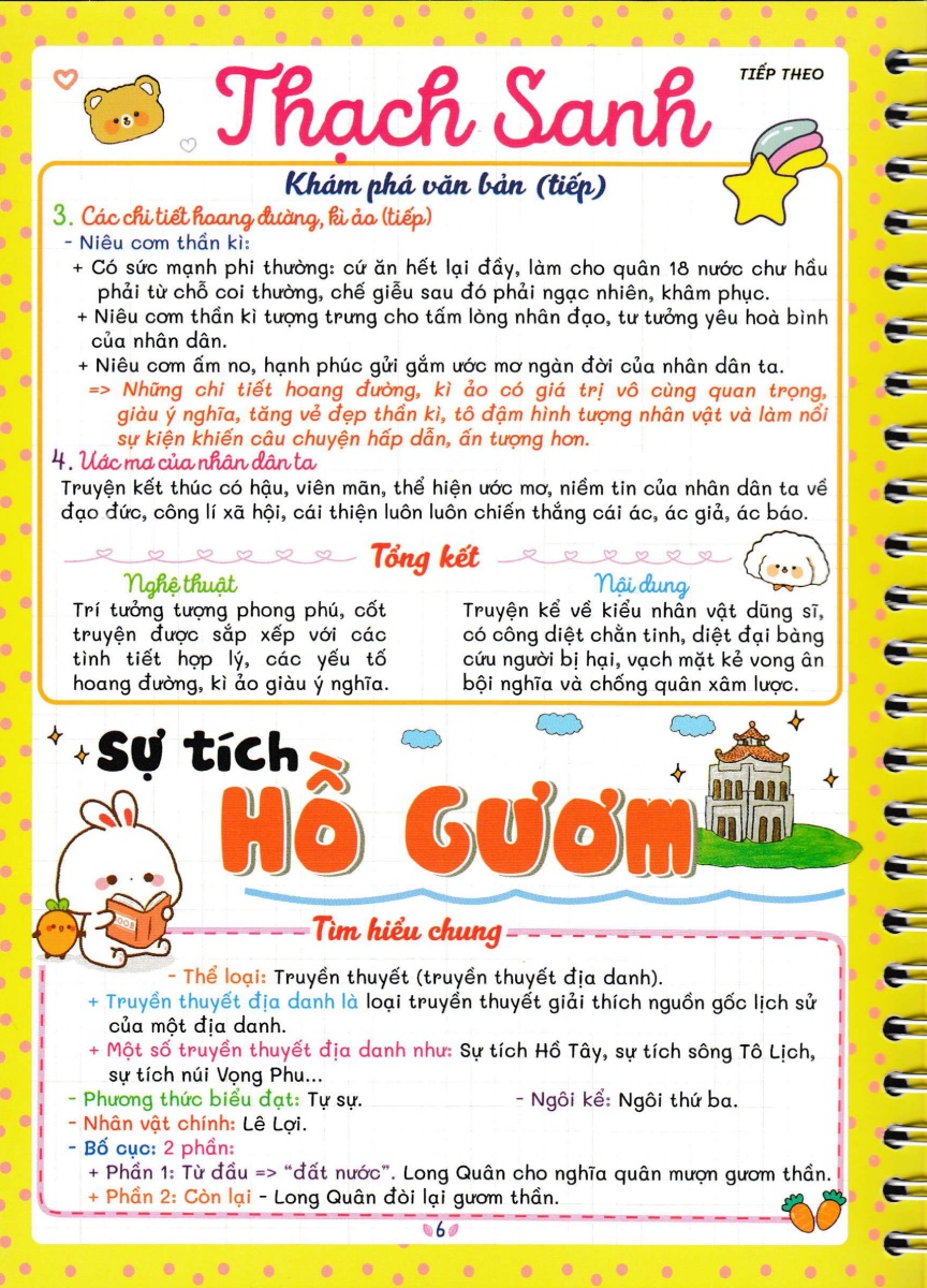 Notebook Ngữ Văn 6 - HA