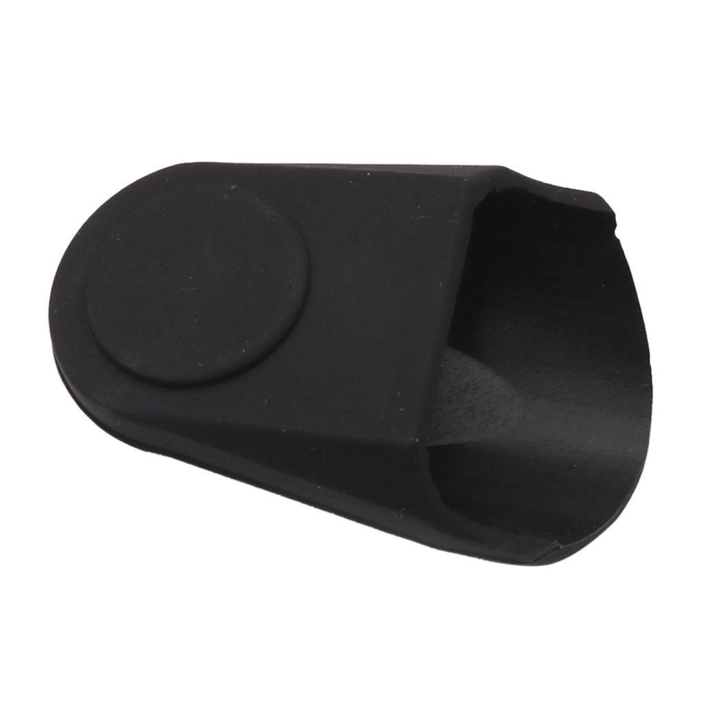 Alto Saxophone Mouthpiece Cap, Sax Mouthpiece Protective Rubber Cap Accessory, Black