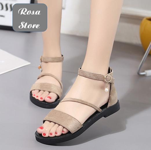 Giày sandal chéo 1 dây Rosa SD-0139