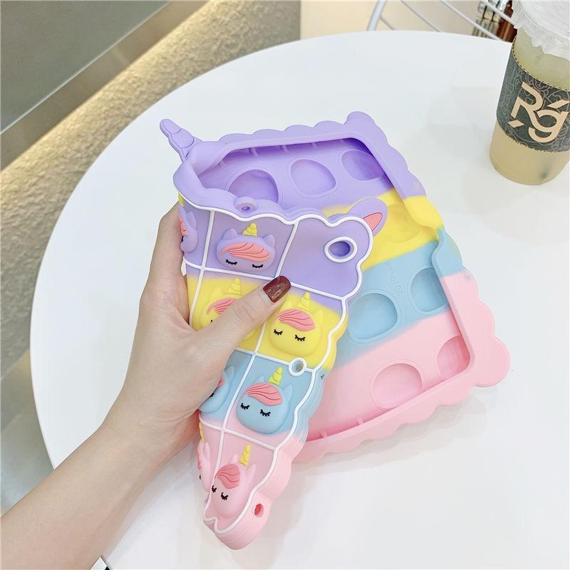 Ốp máy tính bảng silicon mềm hình kỳ lân cho Samsung Galaxy Tab A7 10.4 2020 SM-T500 T505