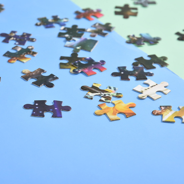 Tranh ghép hình 1000 mảnh bằng giấy Jigsaw Puzzle hình BÁO ĐỐM TRONG NHÀ ,kích thước 75cm*50cm, mã số STN-TG031