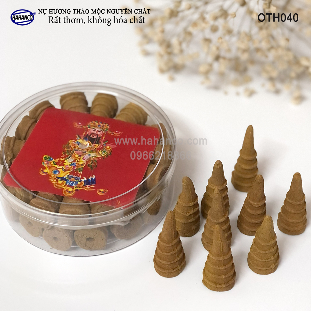 Nhang nụ trầm Thảo Mộc siêu sạch hương thơm cổ truyền (OTH040) Xông trầm phong thủy, giúp thư giãn tĩnh tâm, an yên - Xua đuổi tà khí tai ương