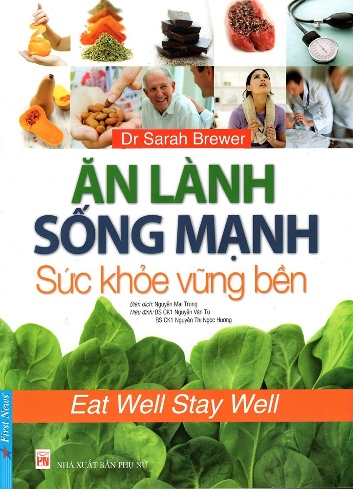 Combo 2 cuốn sách: Ăn Lành Sống Mạnh - Sức Khỏe Vững Bền + Sống Xanh Không Khó