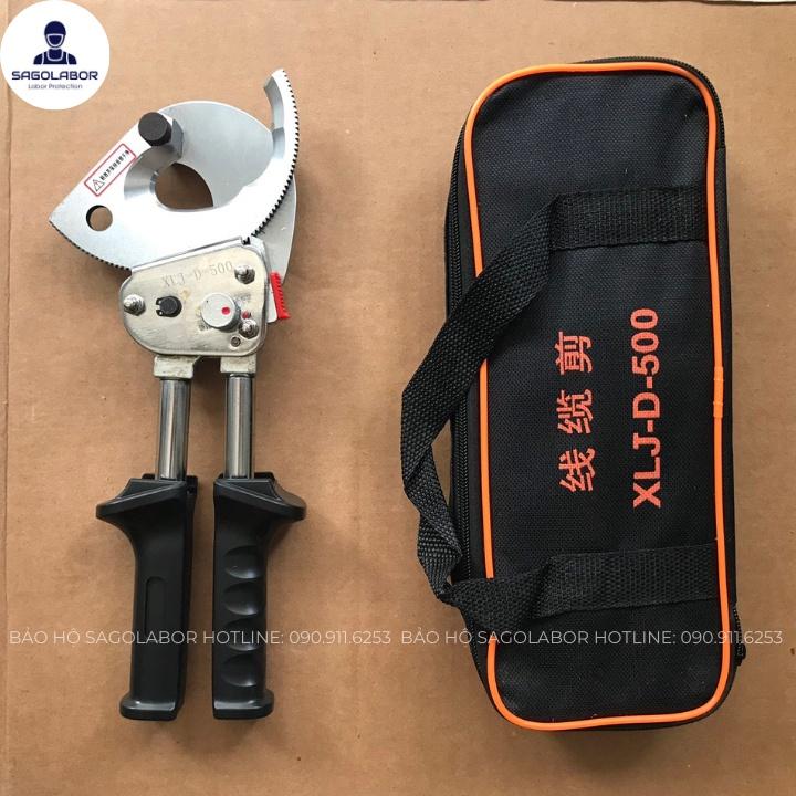 XLJD500 Dụng cụ kiềm kềm kìm nhông cắt cáp điện lực đồng nhôm sắt thép ACSR