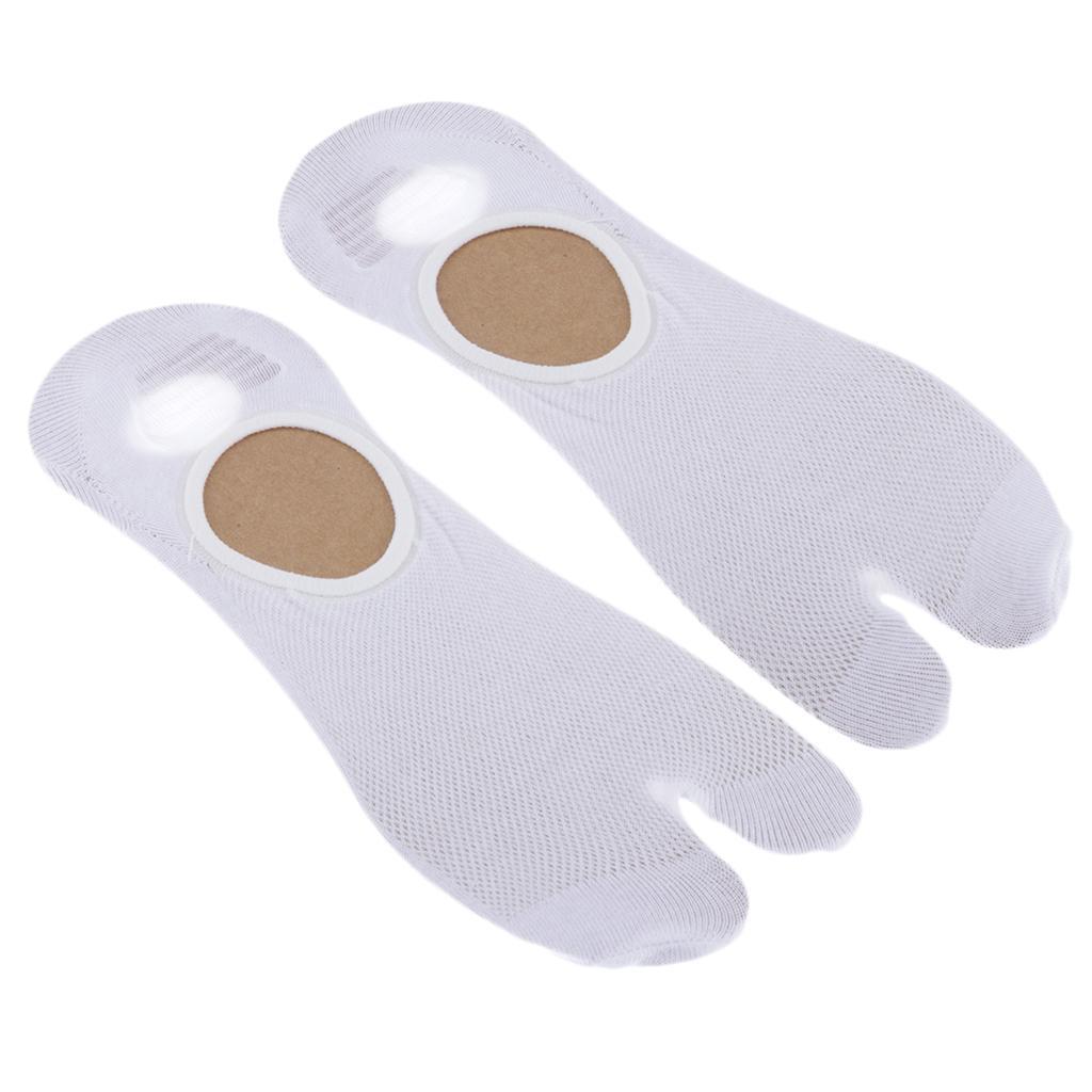 1 Pair Finger Socks Women Sports Socks 2 Fingers Low Cut Cotton Socks Flip Flop Slip