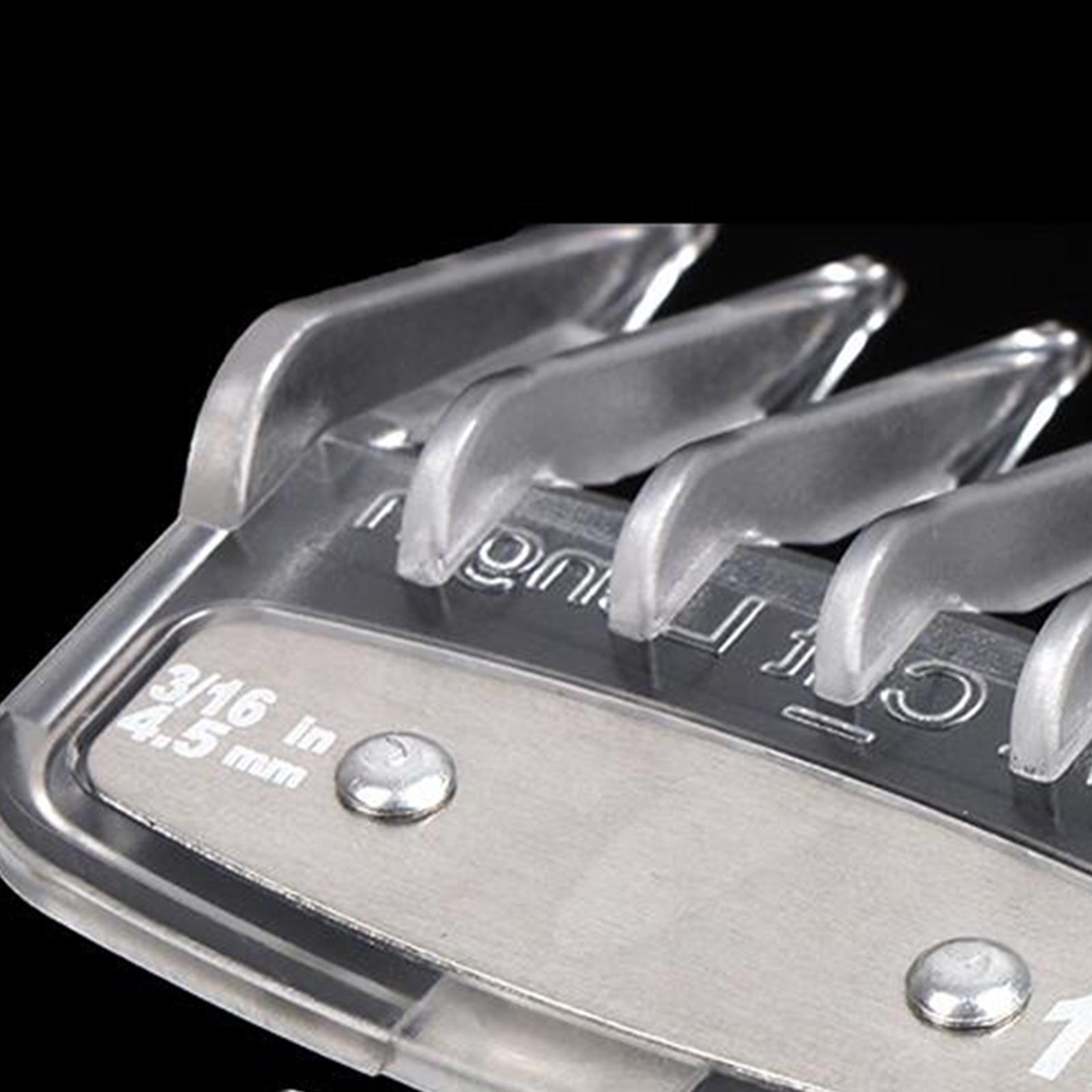 Hair Guide Combs, hair Limit Comb Universal Waterproof Professional Hair Cutting Guide Combs Set for Trimmers Clippers