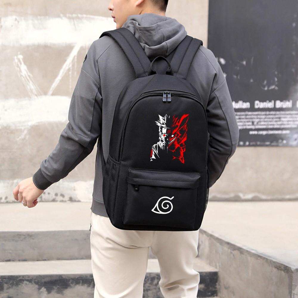 Balo NARUTO chất liệu cao cấp siêu bền đẹp, đường may chắc chắn