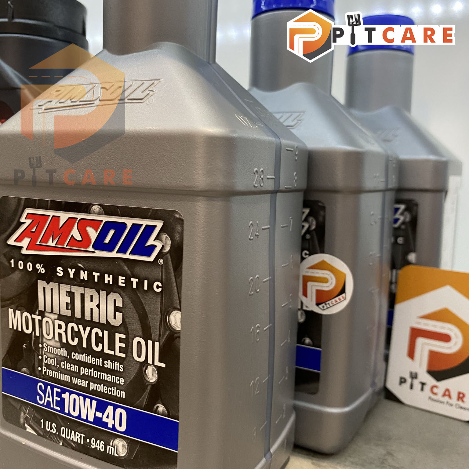 Nhớt Amsoil 10W40 Synthetic Metric (946ml)