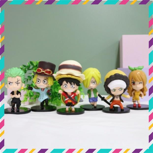 Mua Mô Hình Nhân Vật Onepiece, Luffy, Zoro, Sanchi Chibi, Cao 12,5Cm -  Trang Trí Decor Phòng Học - Tượng Figure One Piece | Tiki