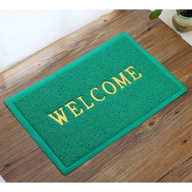 Thảm chống trơn PVC welcome 60x90cm