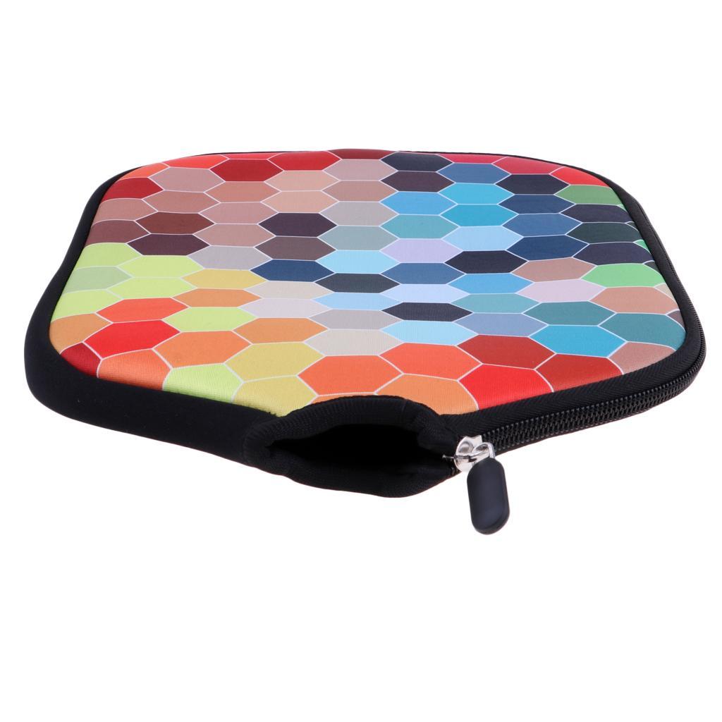 2xPremium Neoprene Pickleball Paddle Cover Zipper Sleeve Protective Case A14