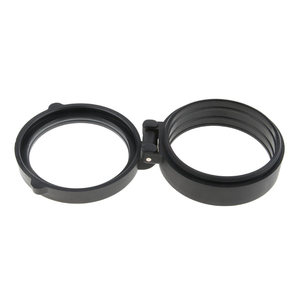 Protective Cover Lens Caps Protector - /1.73" for Telescope Black