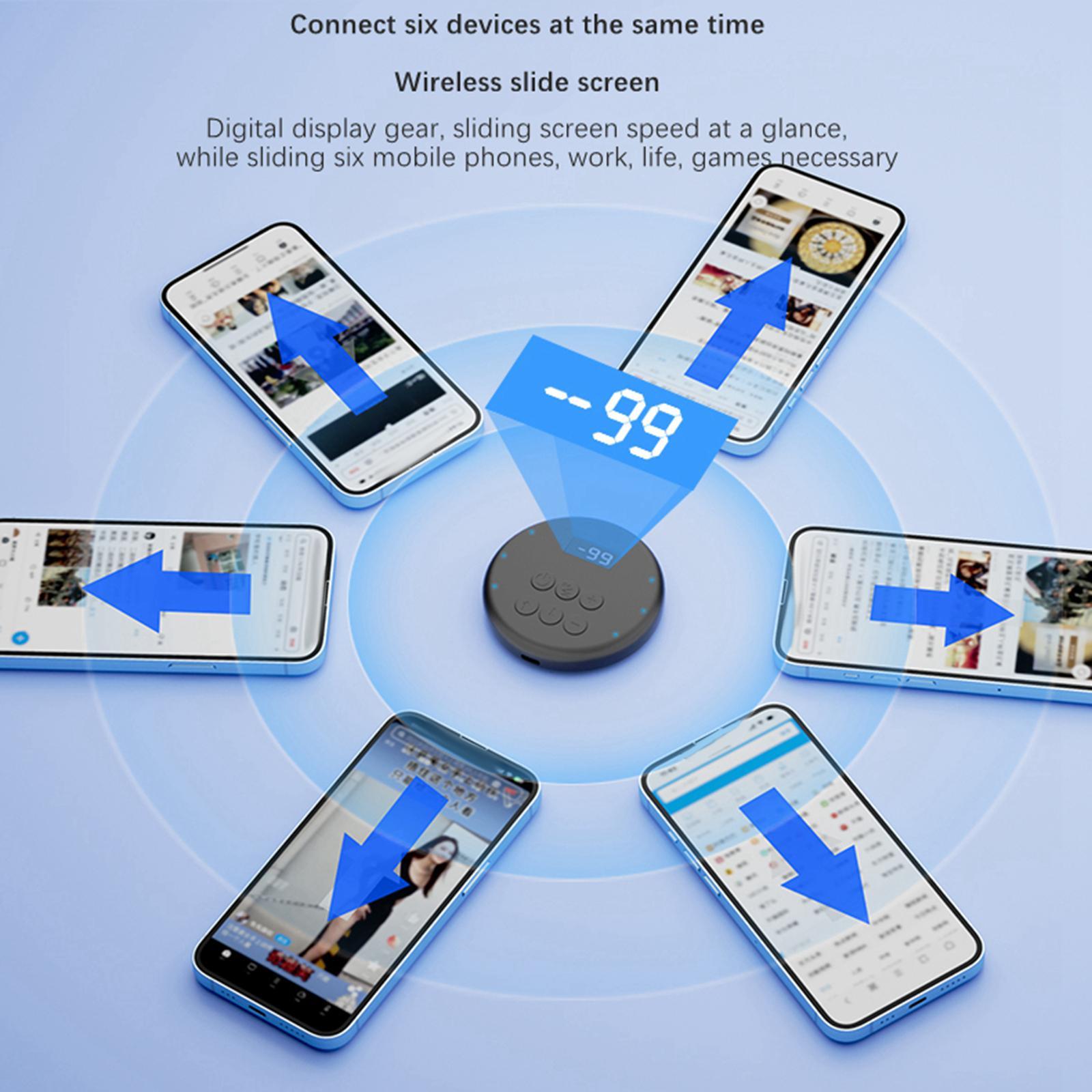 App Page Turner Portable Durable Mute Cordless Camera Video Recording Remote