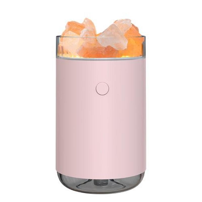260ML Tinh Thể Đá Máy Tạo Độ Ẩm Không Khí USB Tinh Máy Khuếch Tán Tinh Dầu Siêu Âm Thanh Mát Phun Sương Tạo Đầu Đốt Vape Umidificador Cho Gia Đình