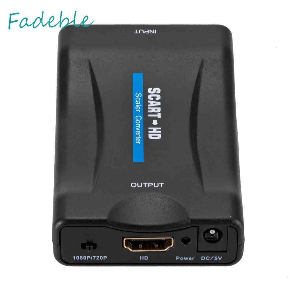 Bộ ChuyểN ĐổI Âm Thanh / Video SCART Sang HDMI 1080P
