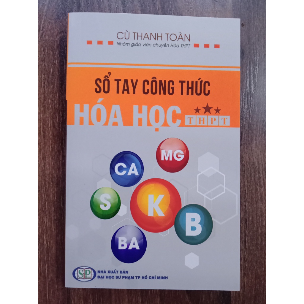 Sách - Sổ Tay Công Thức Hóa Học THPT