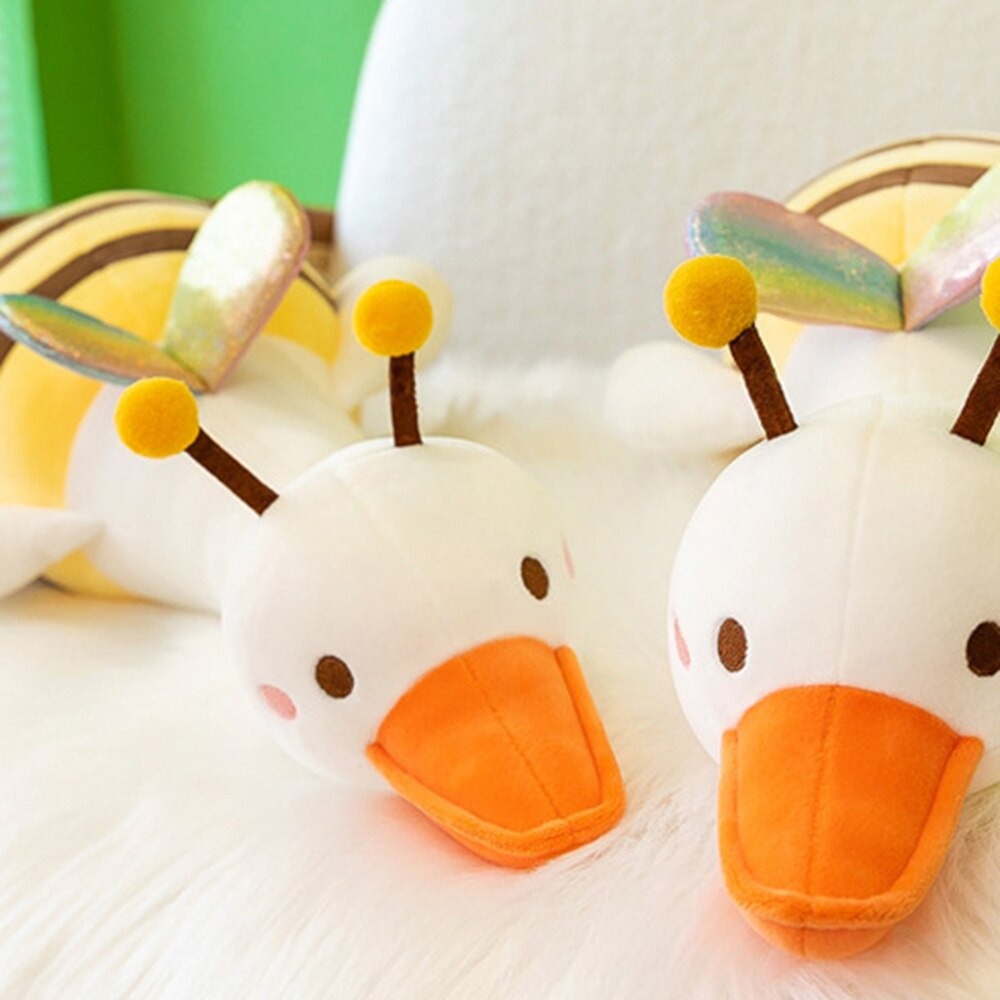 Thú nhồi bông vịt ong duck and bee - Size từ 70cm đến 110cm - Quà tặng gấu bông vịt ong dễ thương - Gối ôm siêu mềm mịn cho bé