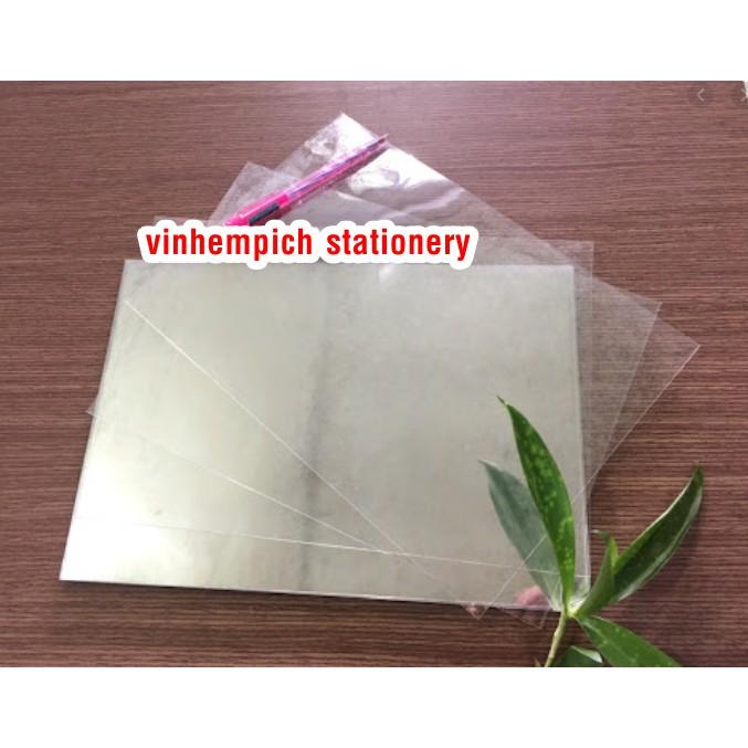 10 tờ bìa kiếng A4 đóng sách 1.5