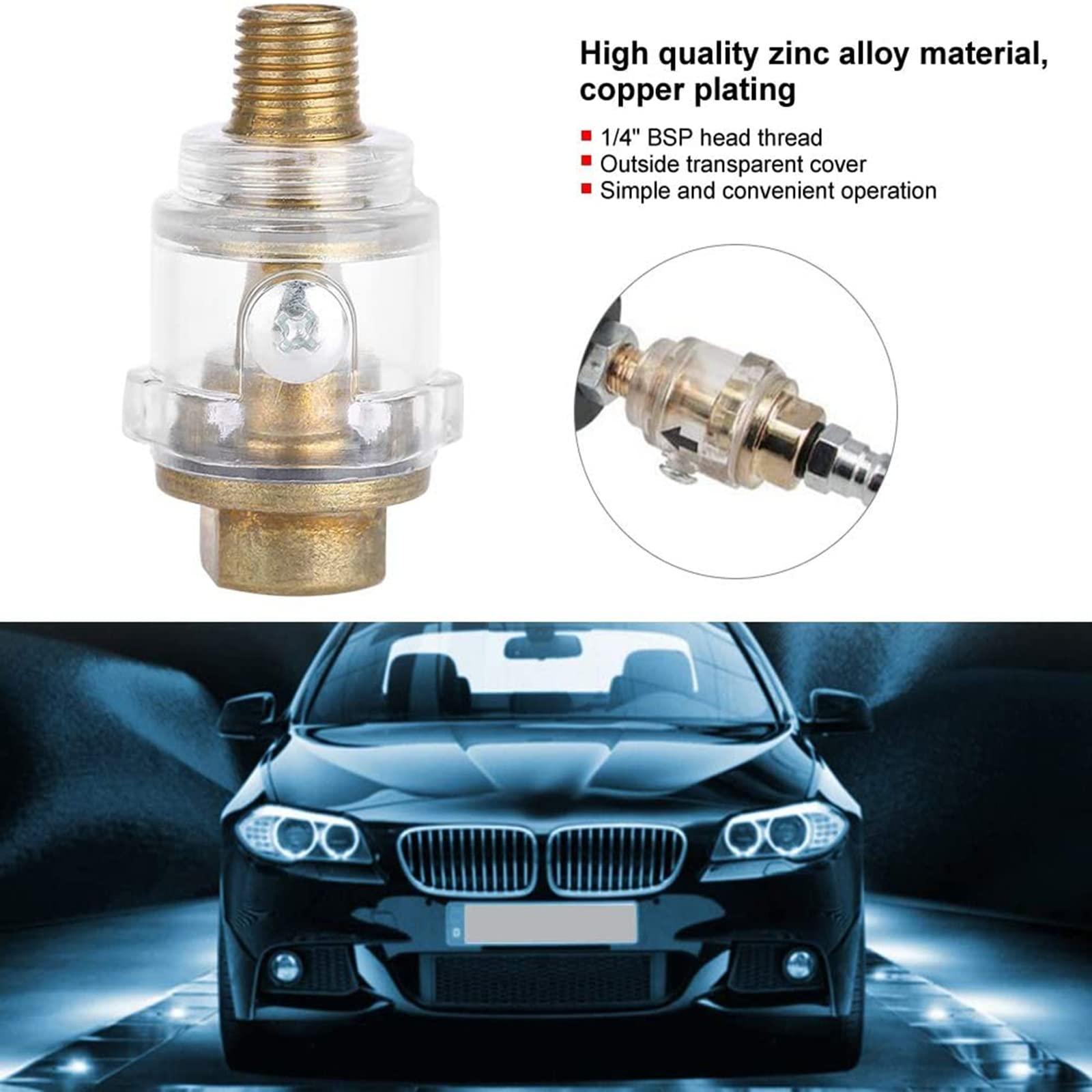 2 mảnh màu xám mini trực tuyến, dầu khí nén, chất bôi trơn tự động mini, chất bôi trơn không khí nén, cho các dụng cụ không khí nén, tuốc nơ vít bộ gõ