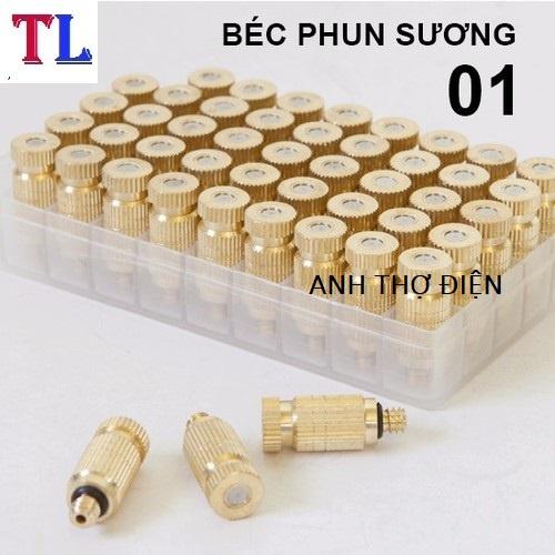 Béc phun sương số 1-2-3-4-5-6-8 tưới lan/rau/ hoa (đầu béc phun sương