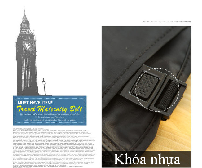 Túi bao tử Travel Check