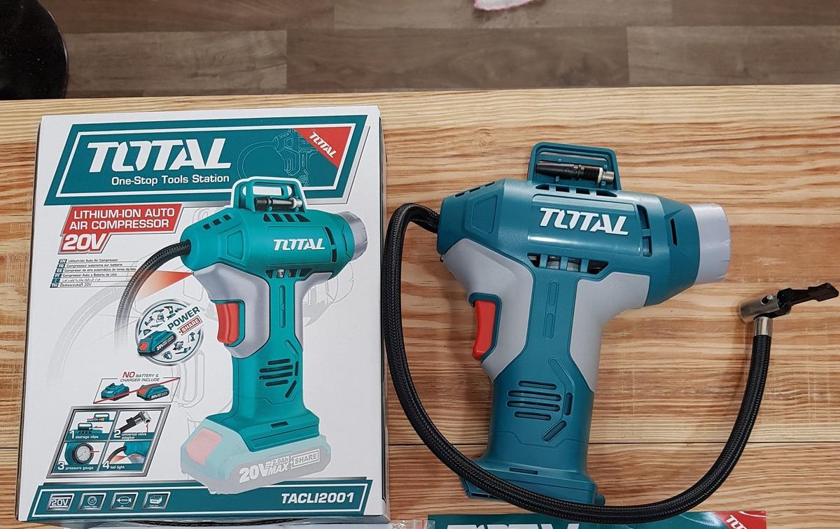 MÁY BƠM HƠI TỰ ĐỘNG DÙNG PIN 20V TOTAL TACLI2001 - HÀNG CHÍNH HÃNG