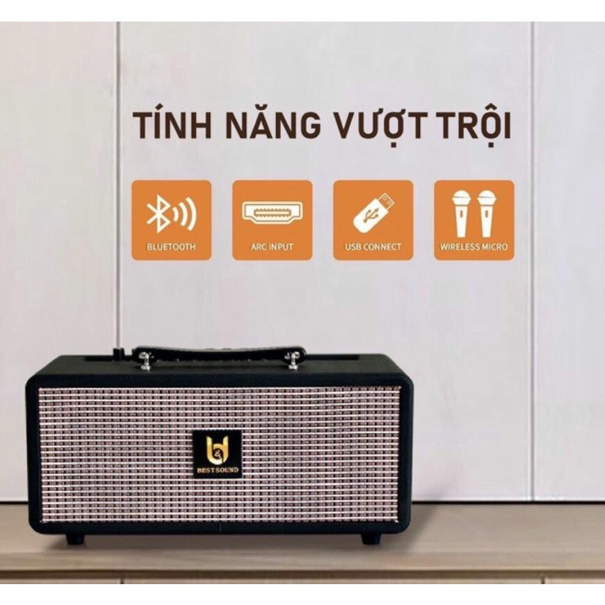 Loa di động cao cấp chính hãng Best Sound M6 Musicbox (Hàng nhập khẩu, 2022)