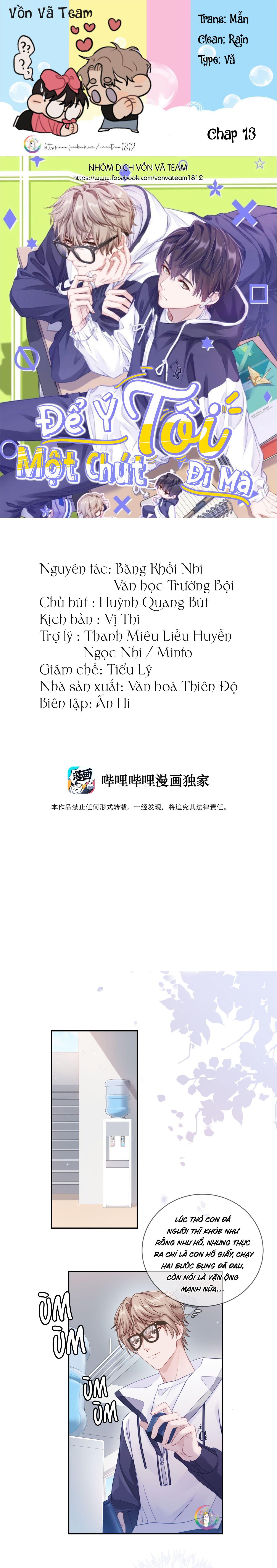 để ý tôi một chút đi mà chapter 13 1