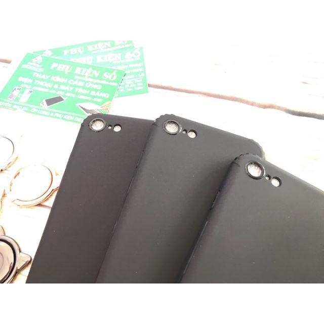 Ốp lưng dẻo đen chống sốc bảo vệ camera cho iphone 7