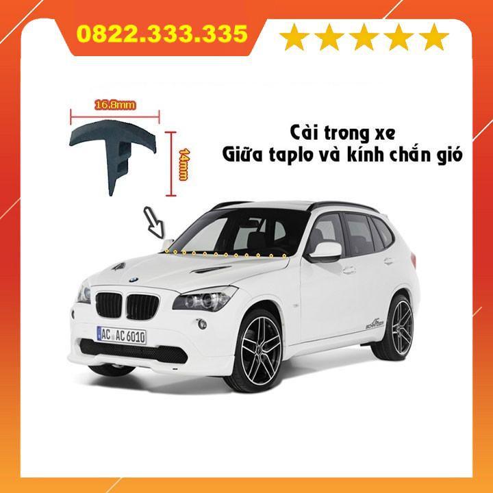 BỘ GIOĂNG CAO SU CHỮ T CHÂN KÍNH LÁI CHO XE HƠI